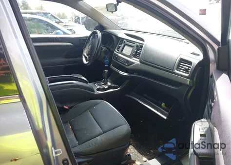 2014 Toyota Highlander Le from USA, damaged, VIN 5TDZARFH0ES008867